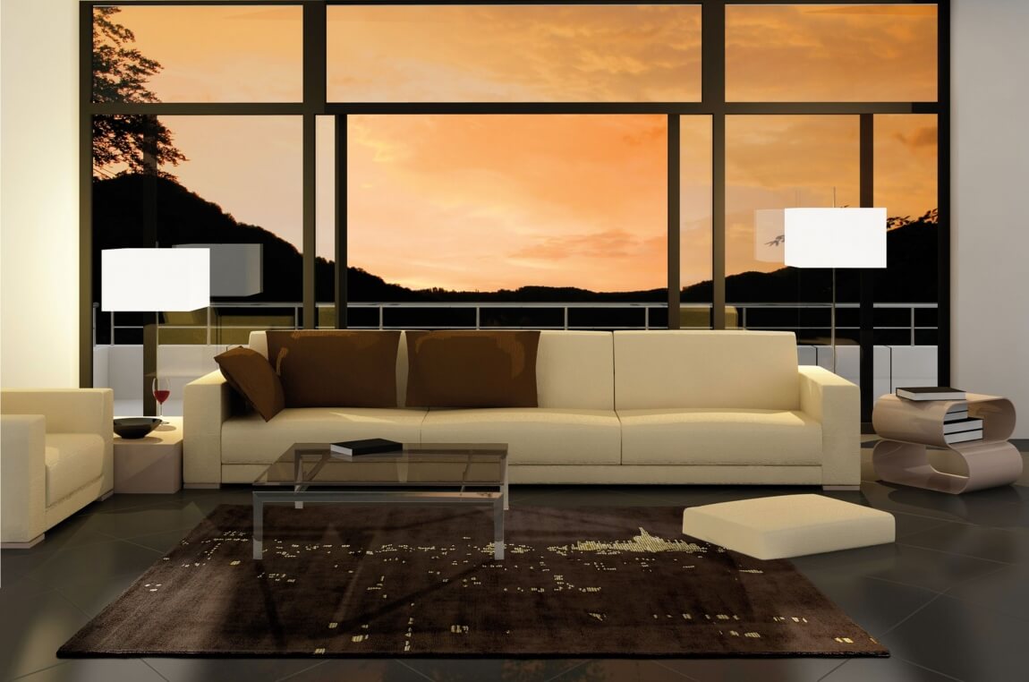 Milan Choco / Brown Rug