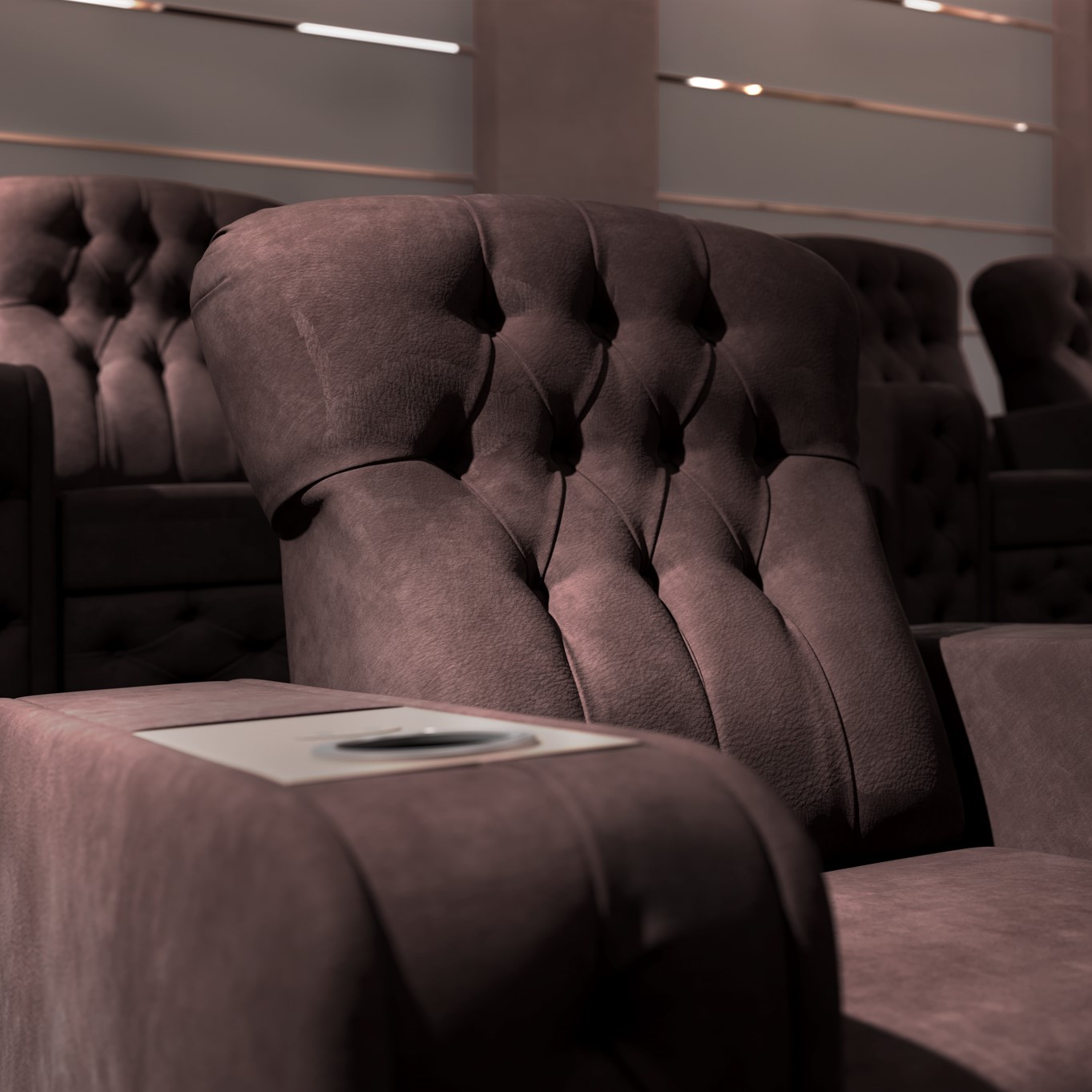 Chest Executive Cinema Reclining Chair - 1