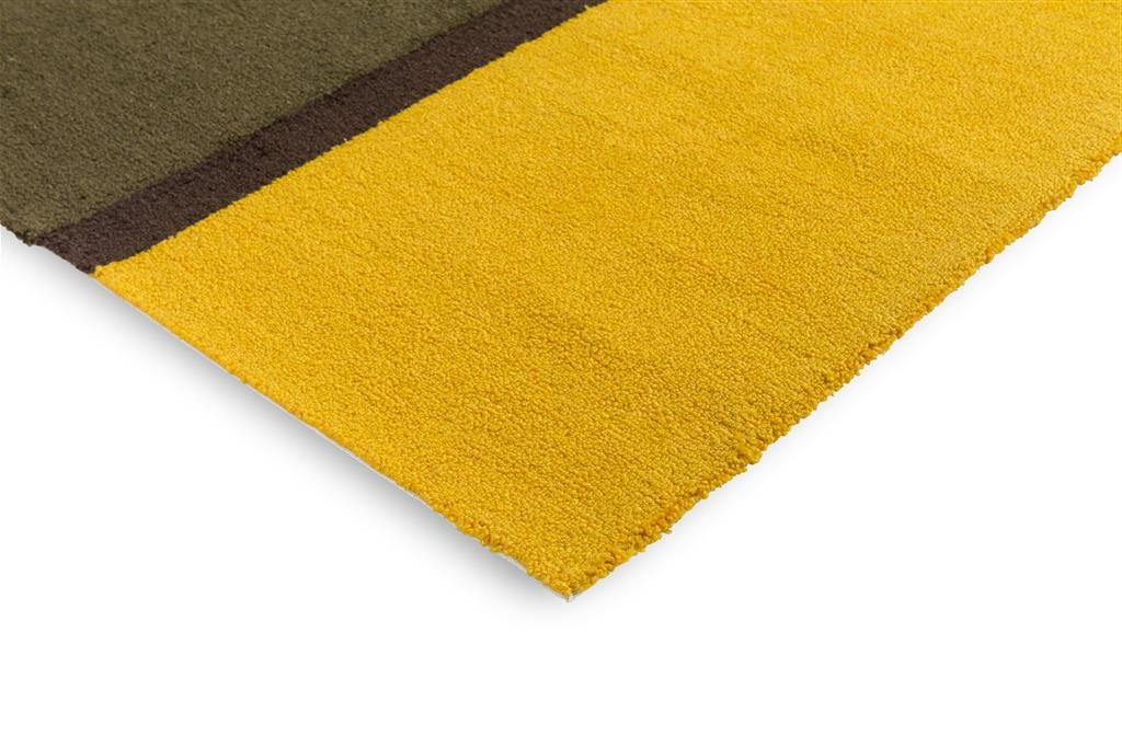 Festival Stripe Yellow Fresco Rug | Size: 160 x 230 cm