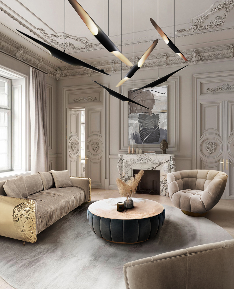 Noir Suspension Lamp - 22