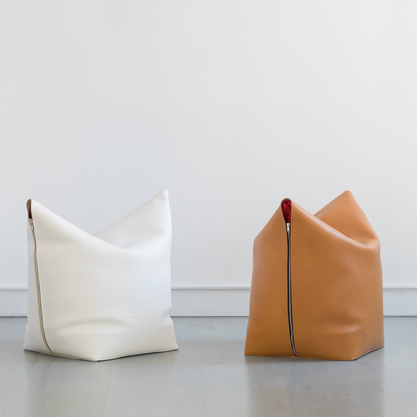 Mao Bean Bag Leather Chair