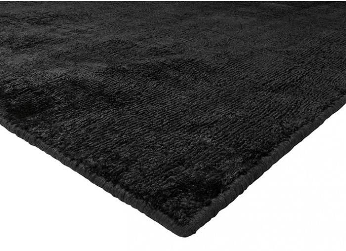 Black Indian Hand-loomed Premium Rug ☞ Size: 160 x 230 cm