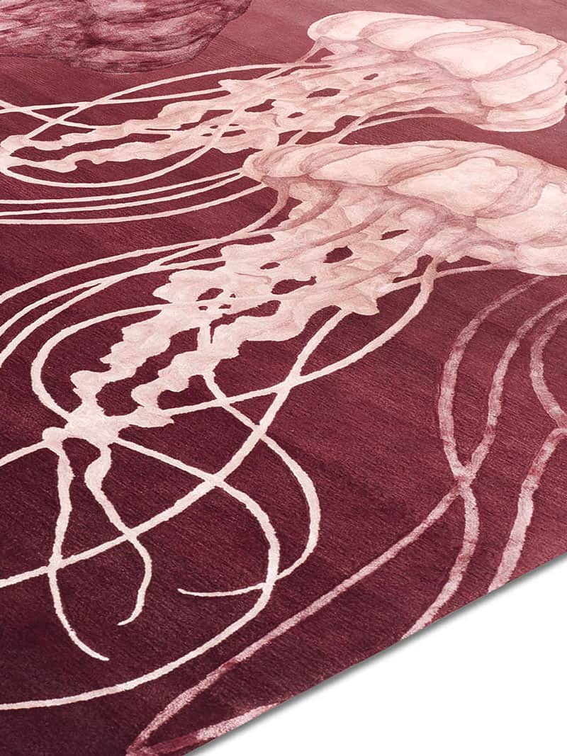 Jellyfish Handmade Luxury Rug
