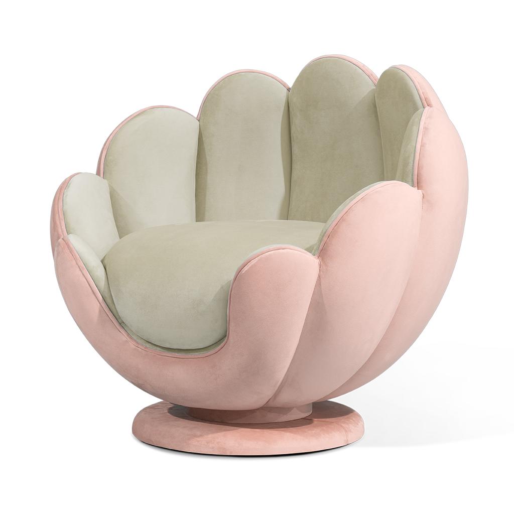 Lotus Serenity Plush Relaxation Chair