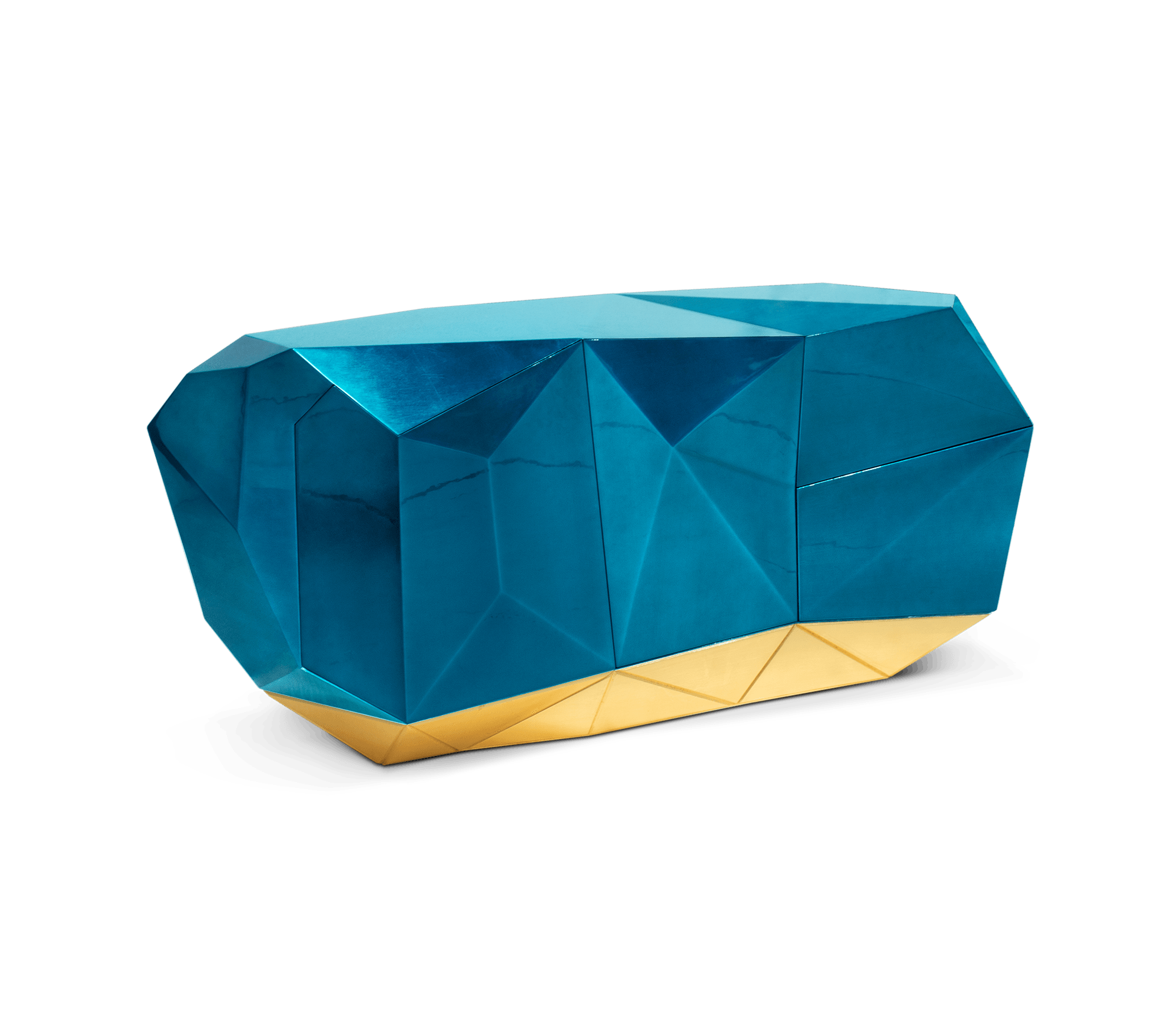 Prism Blue Designer Sideboard