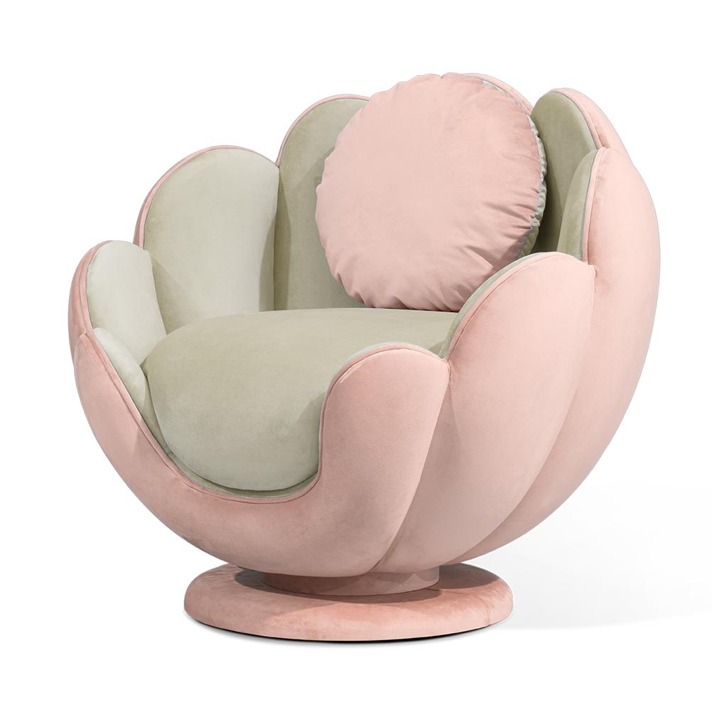 Lotus Serenity Plush Relaxation Chair