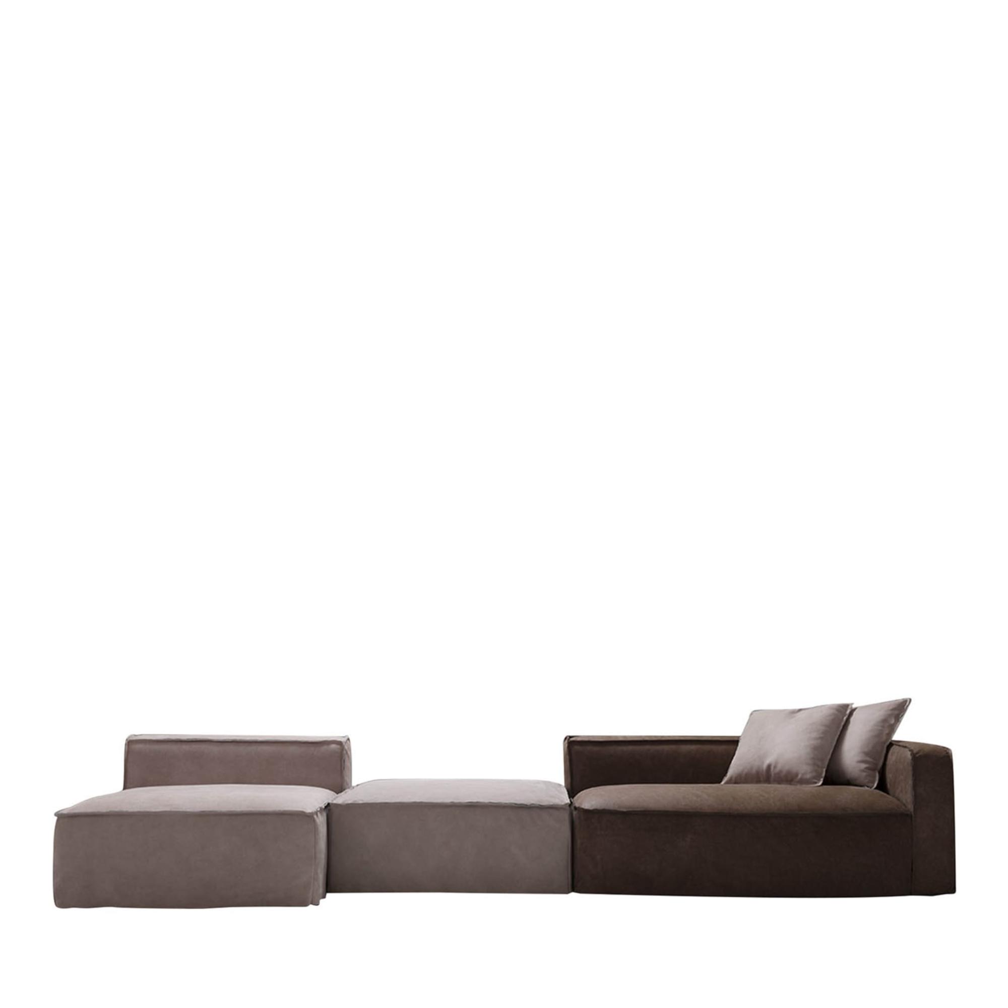 Softly Versatile Modular Sofa