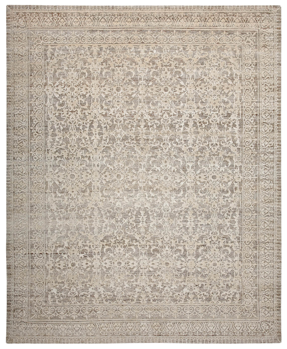 Ferrara Beige Luxury Hand-woven Rug ☞ Size: 200 x 300 cm