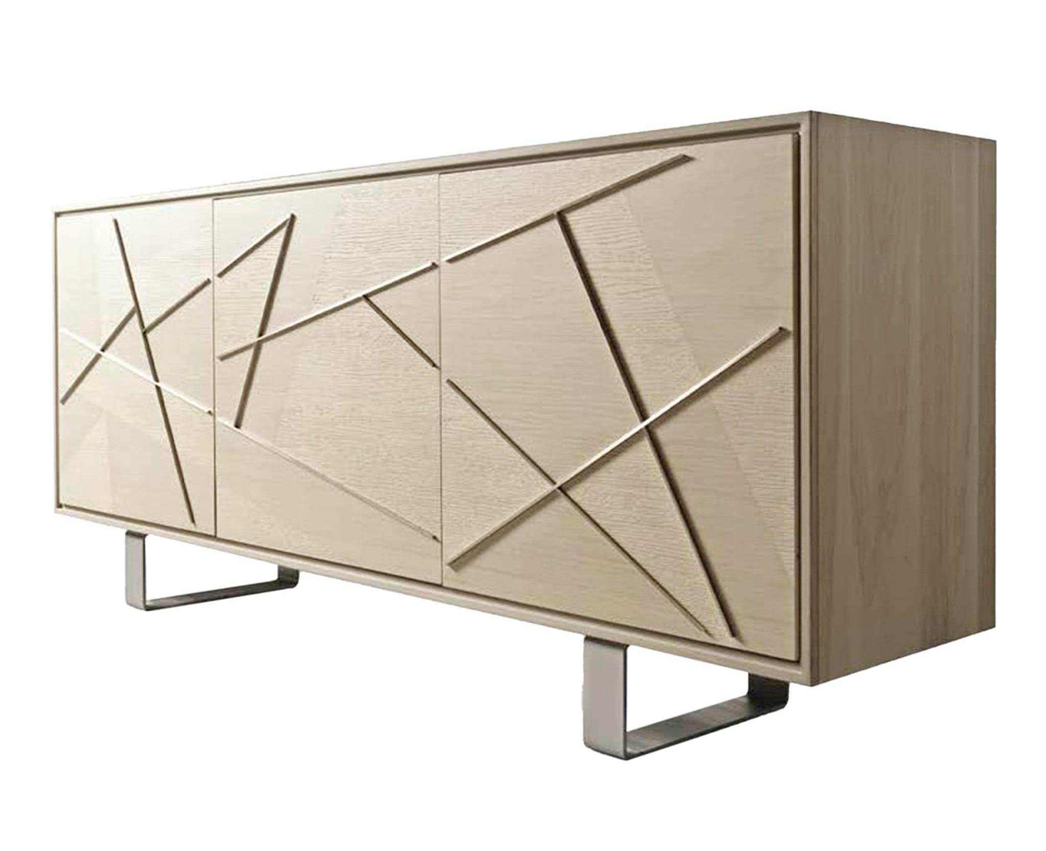 Materia Geometria Three-Doors Sideboard | Configuration: 2-Doors