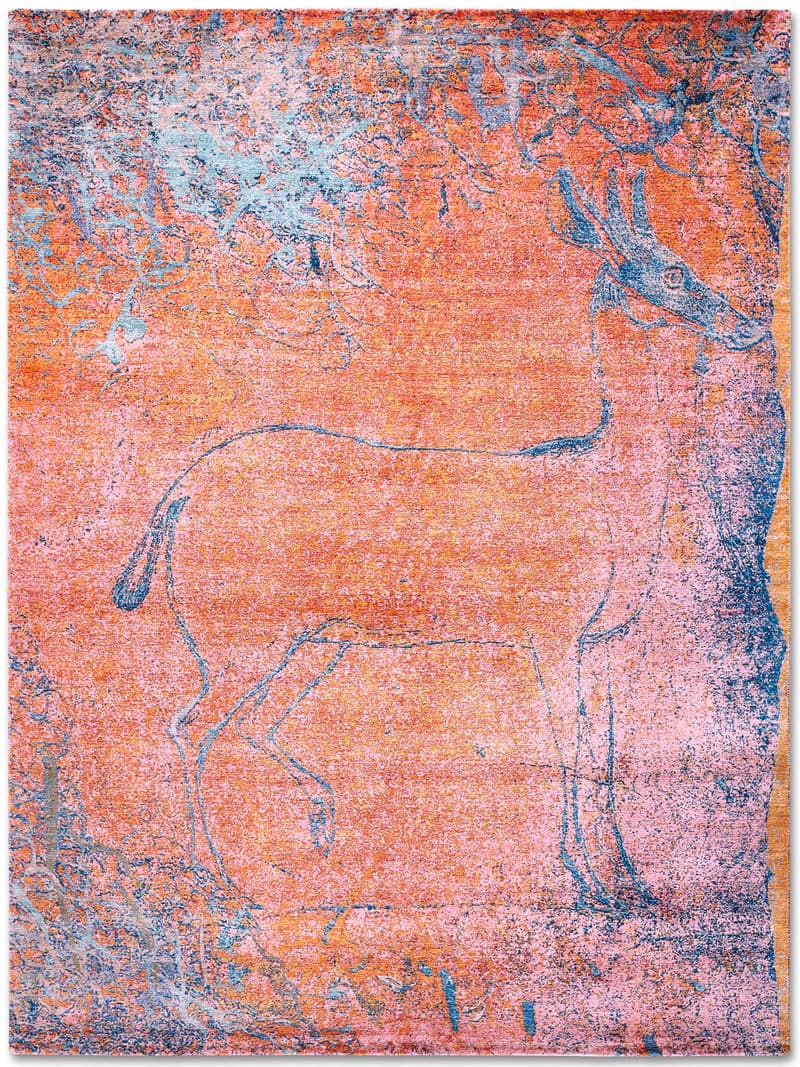 Antelope Hand-Woven Exquisite Rug