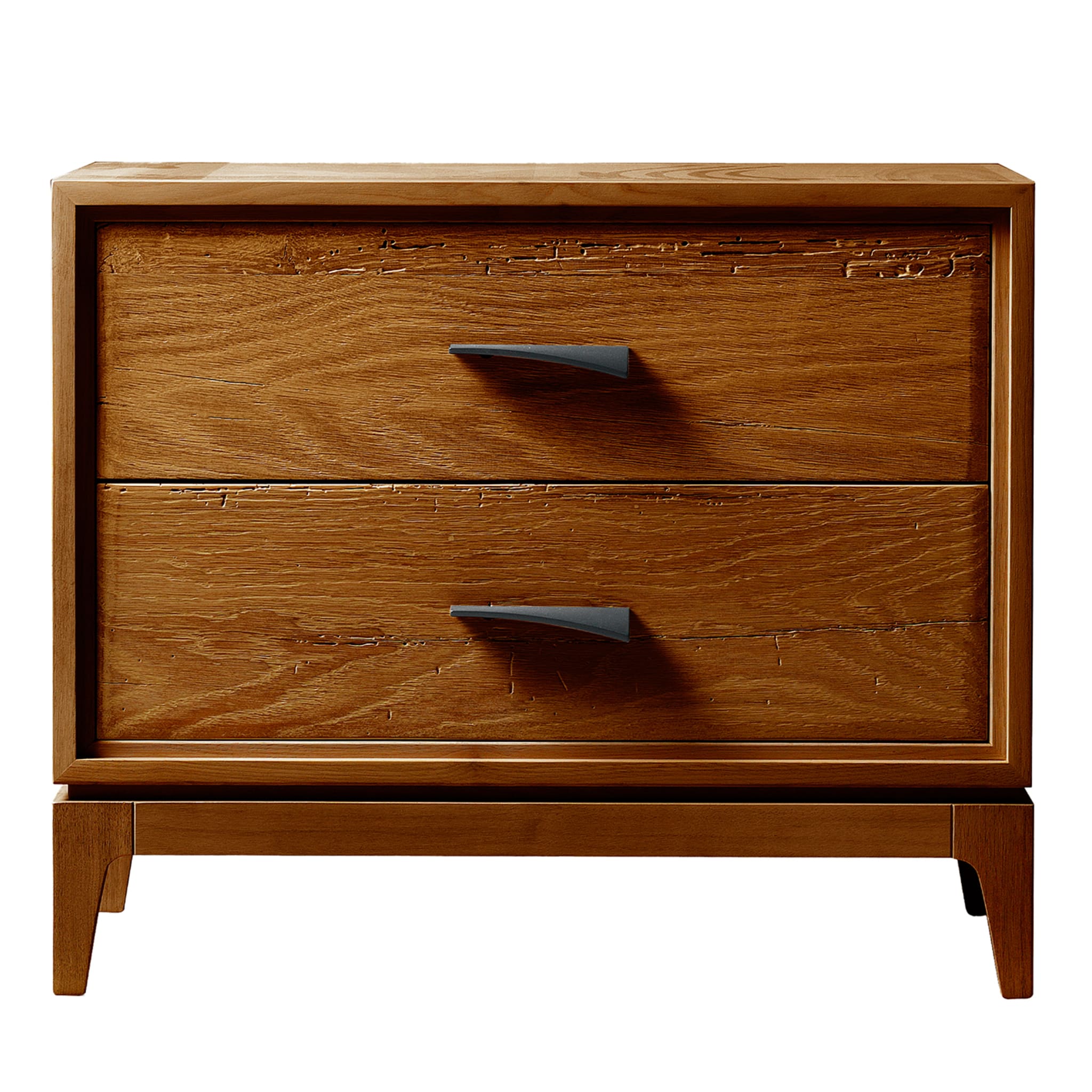 Velo Brown Modern Nightstand