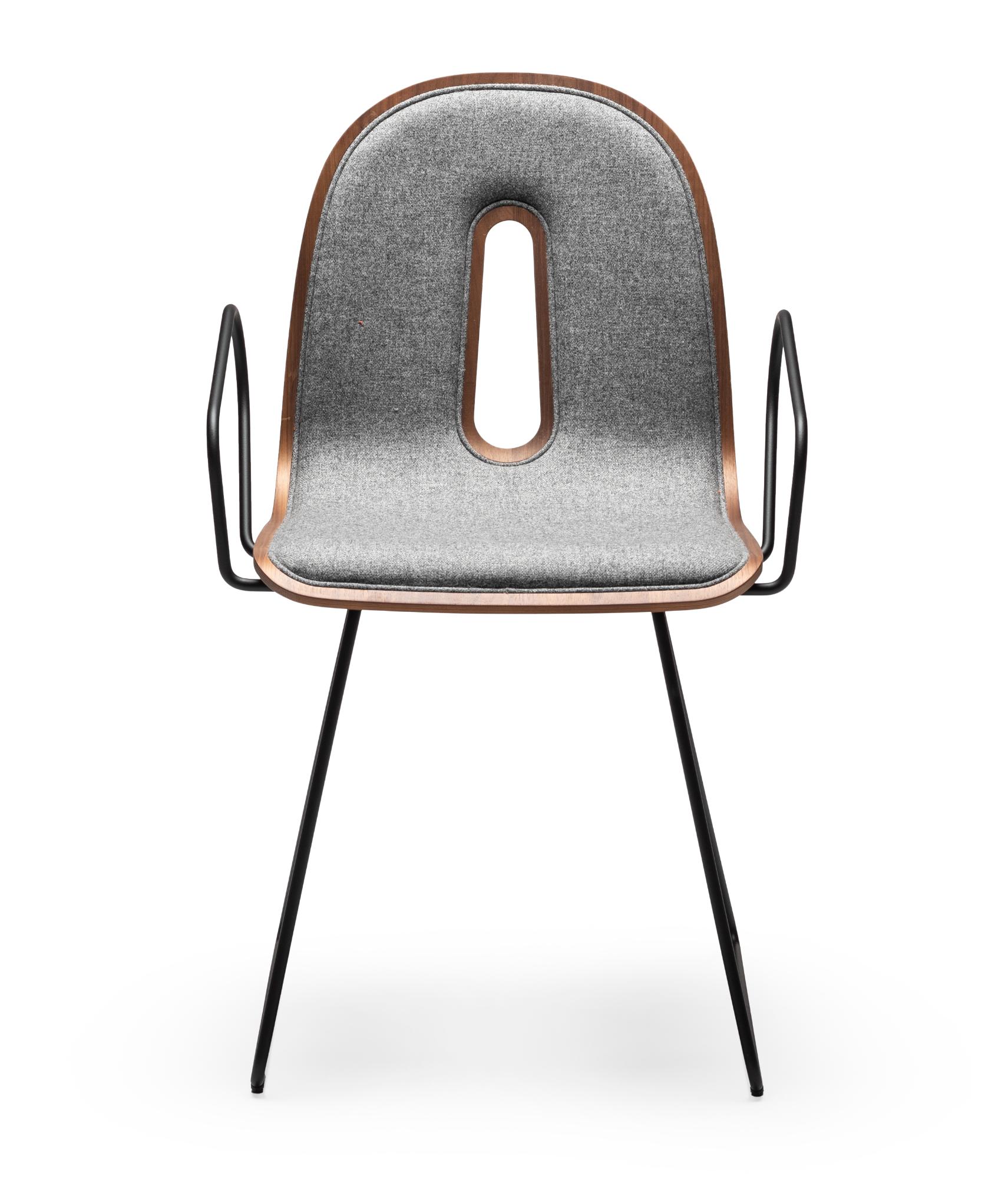Gotham Woody Grey Armchair