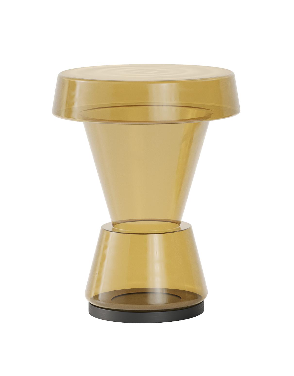 Giudecca Yellow Glass Coffee Table