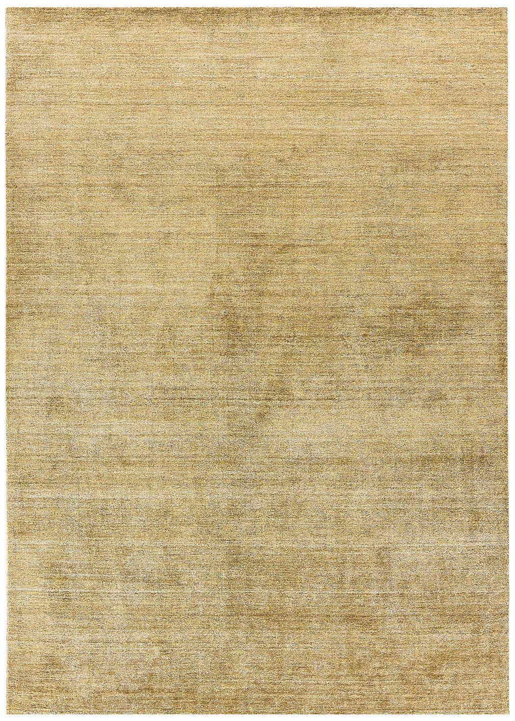 Handwoven Gold Silk Rug | Size: 300 x 400 cm