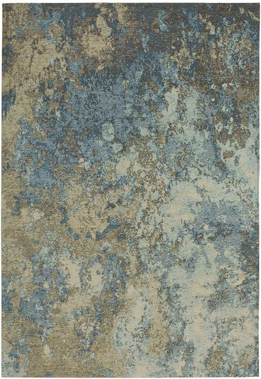 Deco Green / Blue Modern Rug | Size: 200 x 285 cm