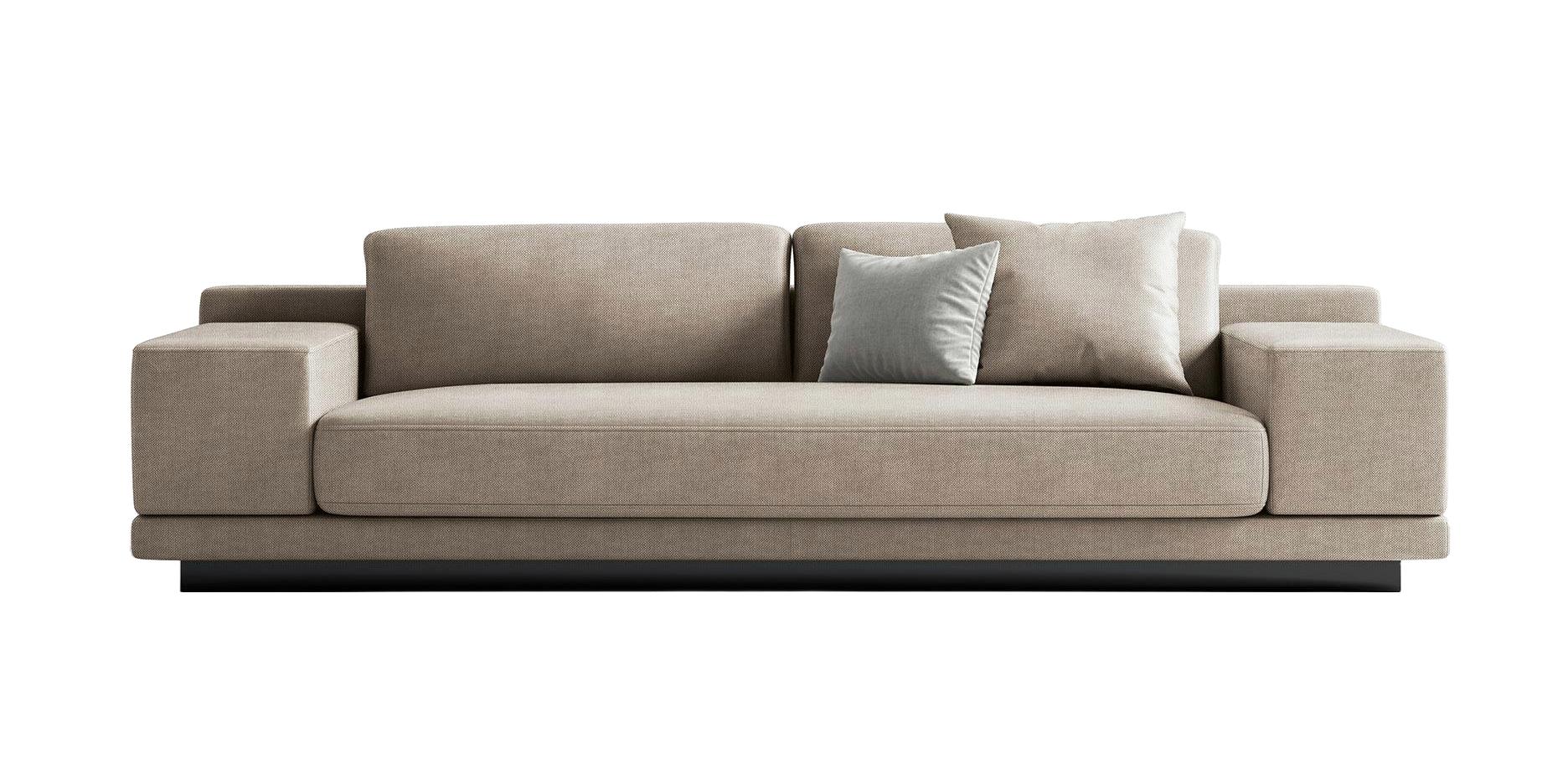Crafted Italian Leather Sofa 280 cm