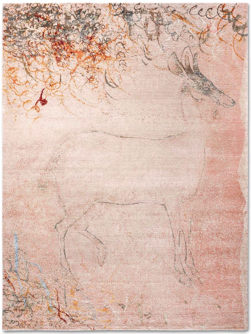 Antelope Hand-Woven Exquisite Rug