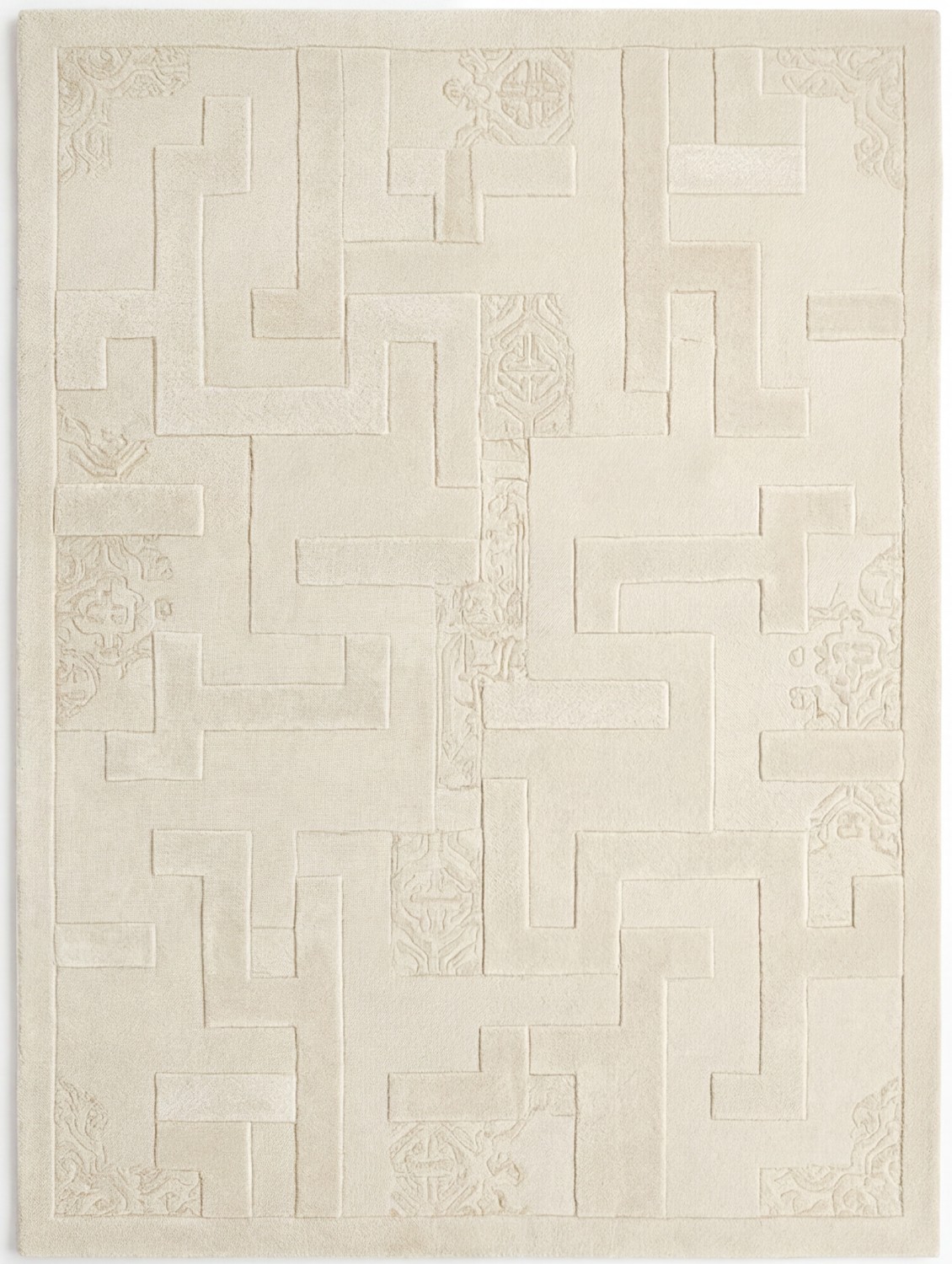 Chalk Field Signature Rug
