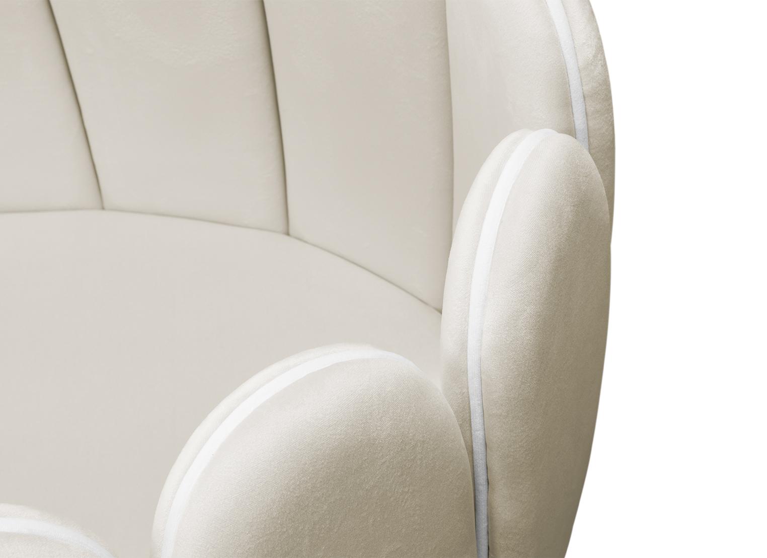 Lotus Gentle Beige Rocking Crib