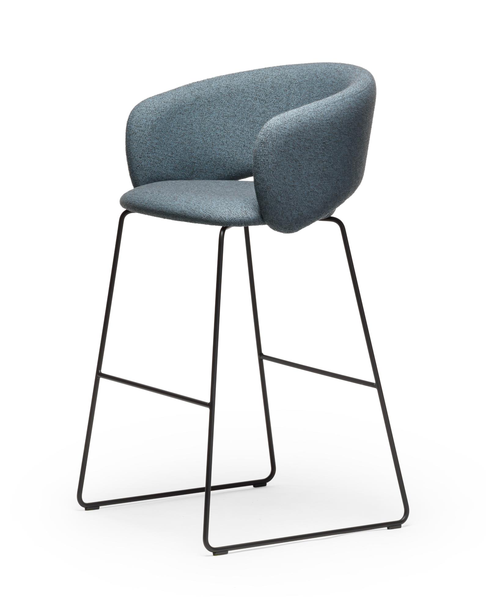 Bel Gray Bar Stool