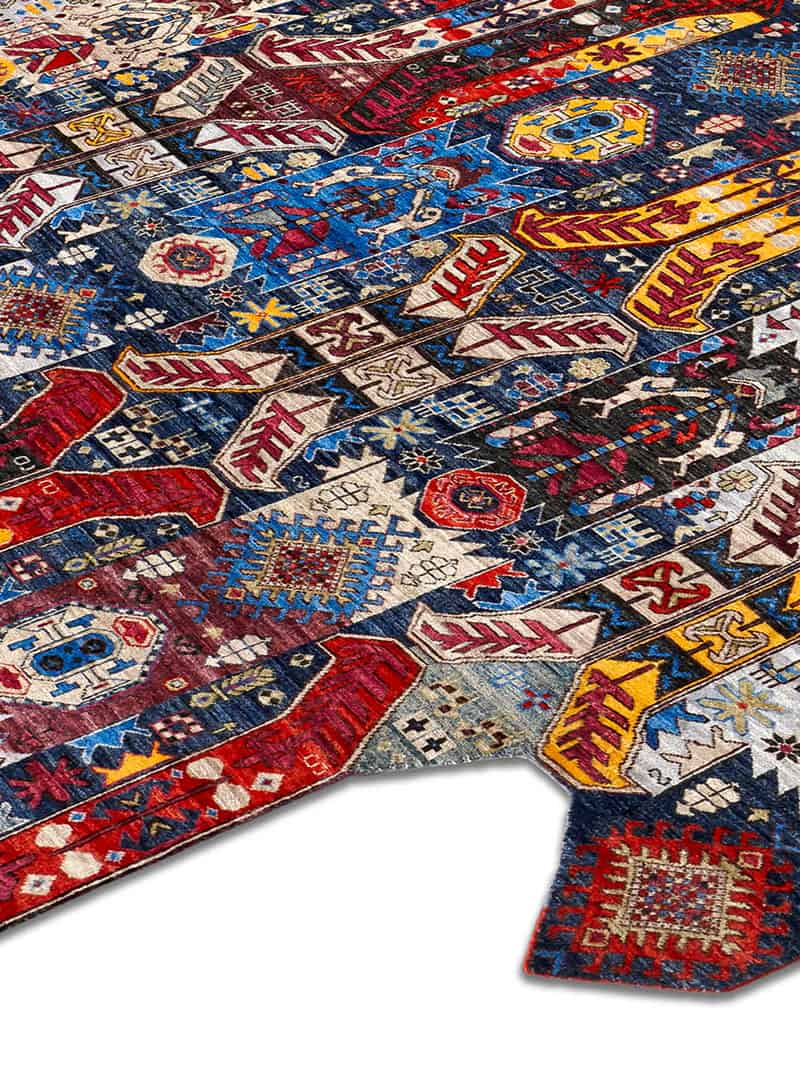 Multishape Luxury 100% Wool Rug