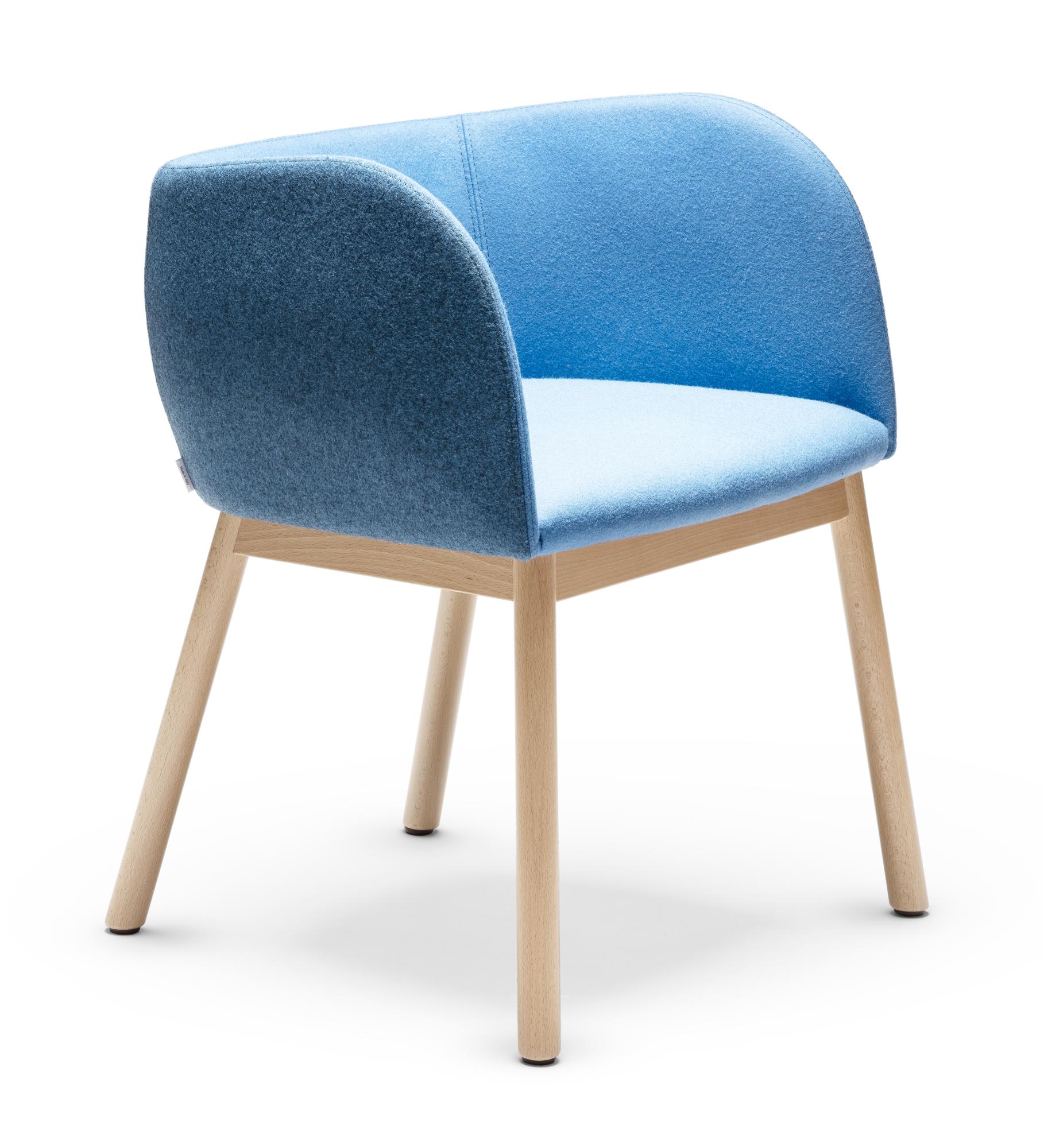 Blue Mousse Armchair
