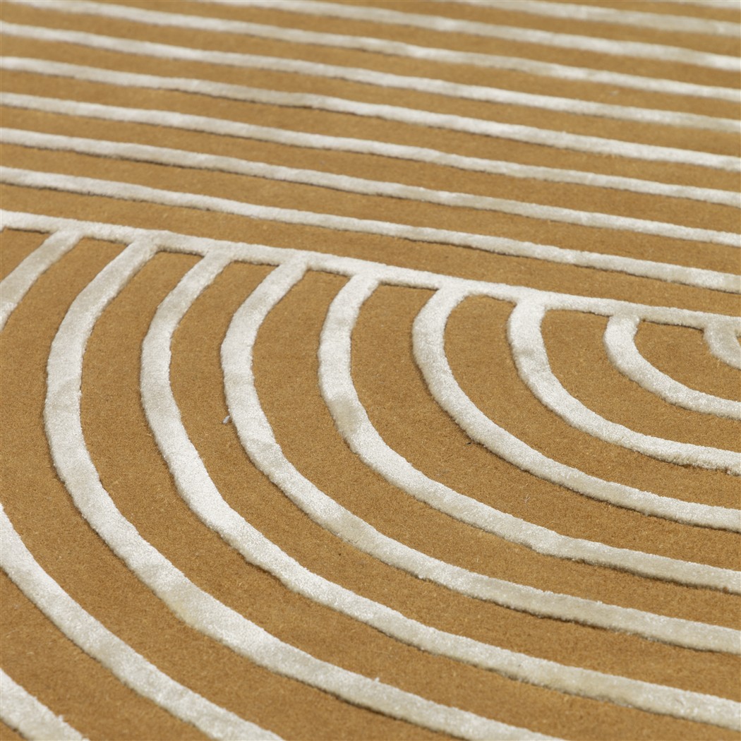 Stripes Gold Rug