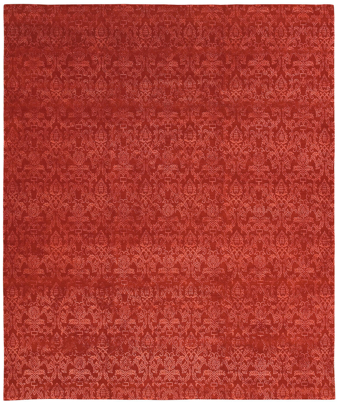 Roma Bright Red Luxury Hand-woven Rug ☞ Size: 250 x 300 cm