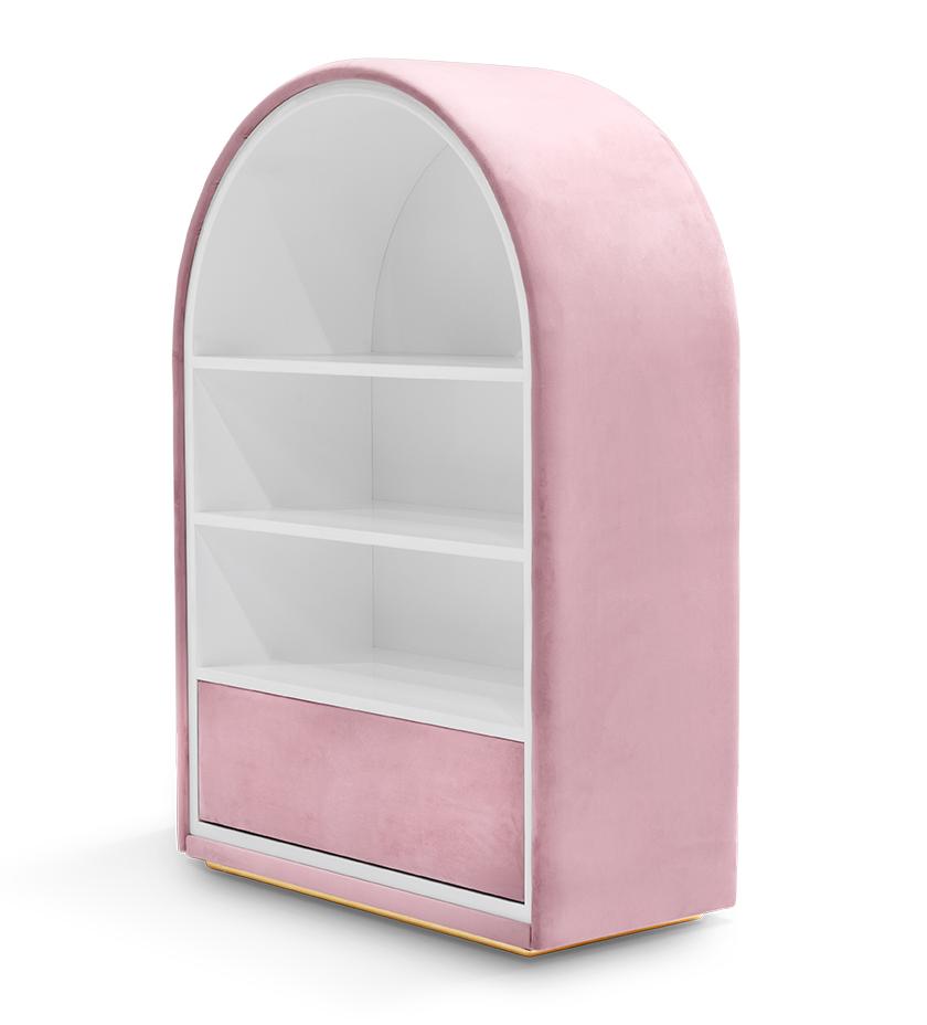 Sugar Rush Pink Kids Bookcase
