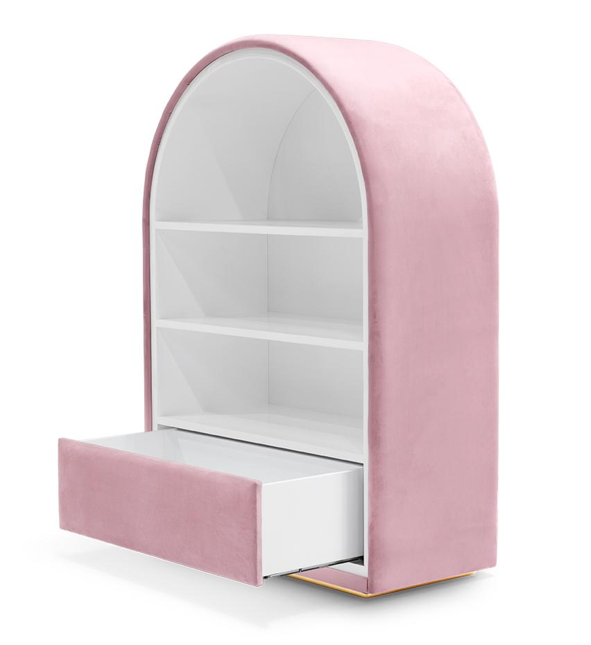 Sugar Rush Pink Kids Bookcase