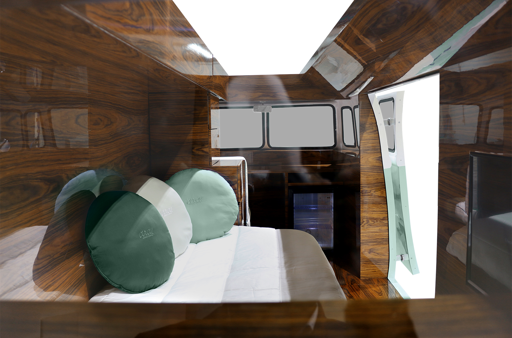 Caravan Green Bedroom Set