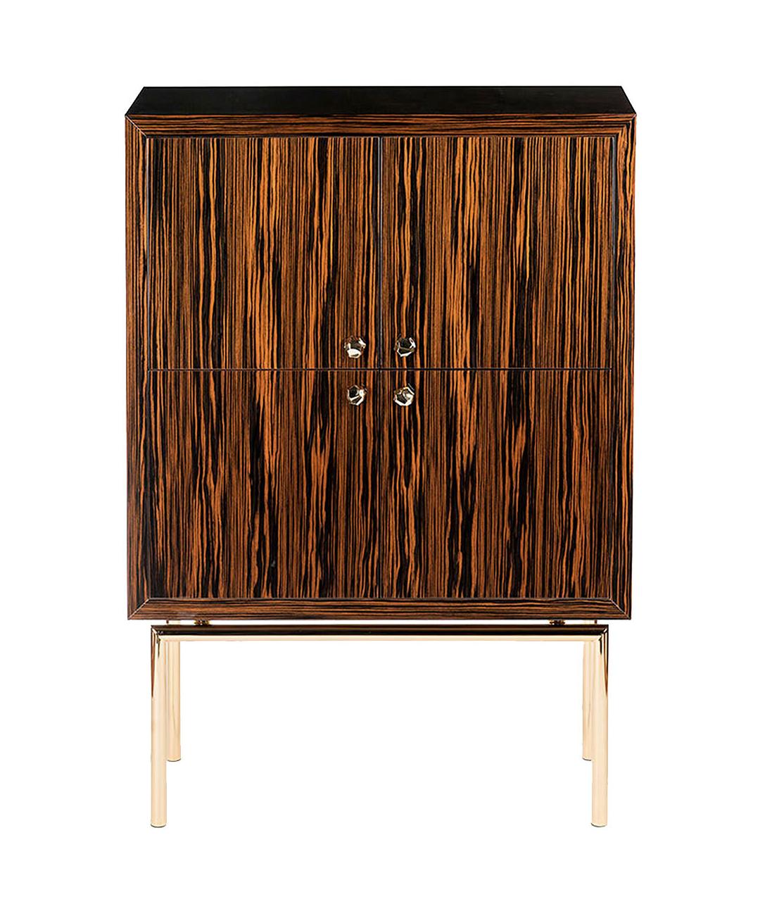 Secret Handcrafted Wood Cabinet