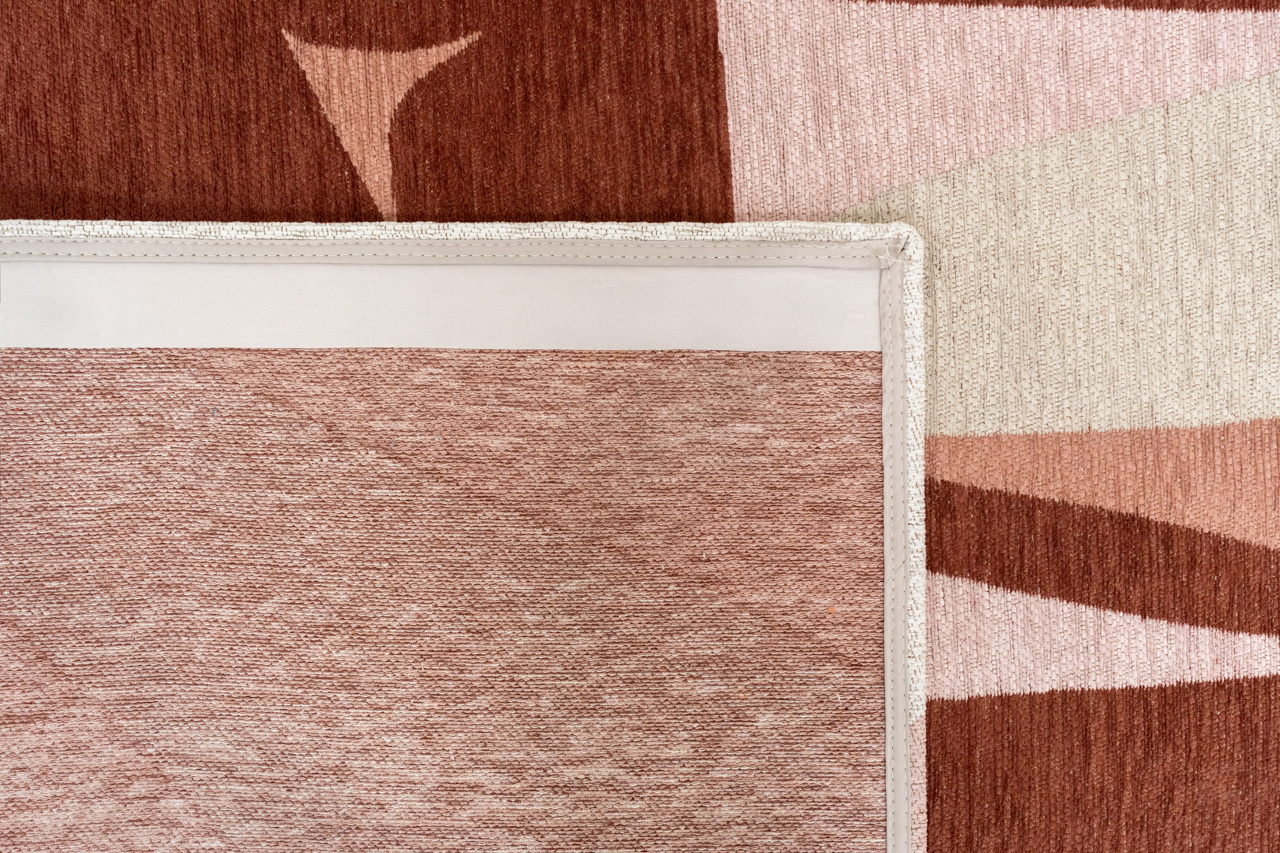 Cherry Mocha Jacquard Wilton Rug