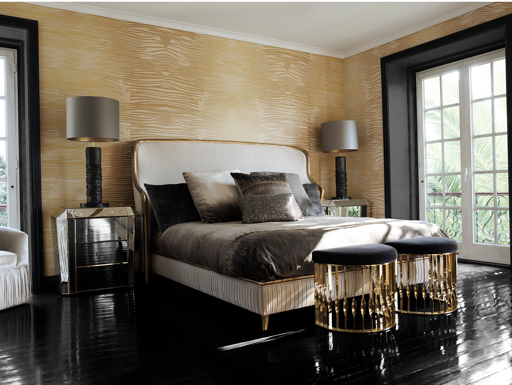 Mira Luxe Designer Stool