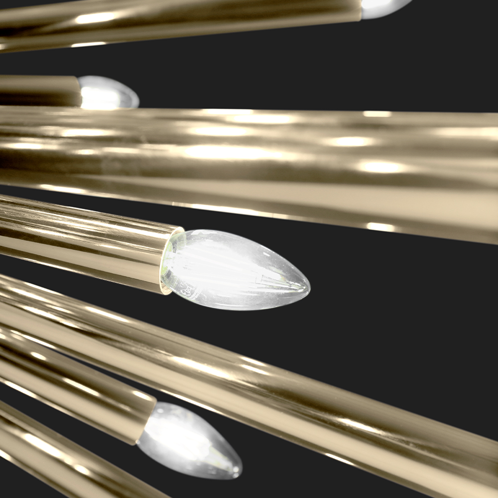 Opulent Glow Suspension Lamp
