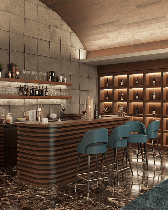 Colby Bar Stool - 7
