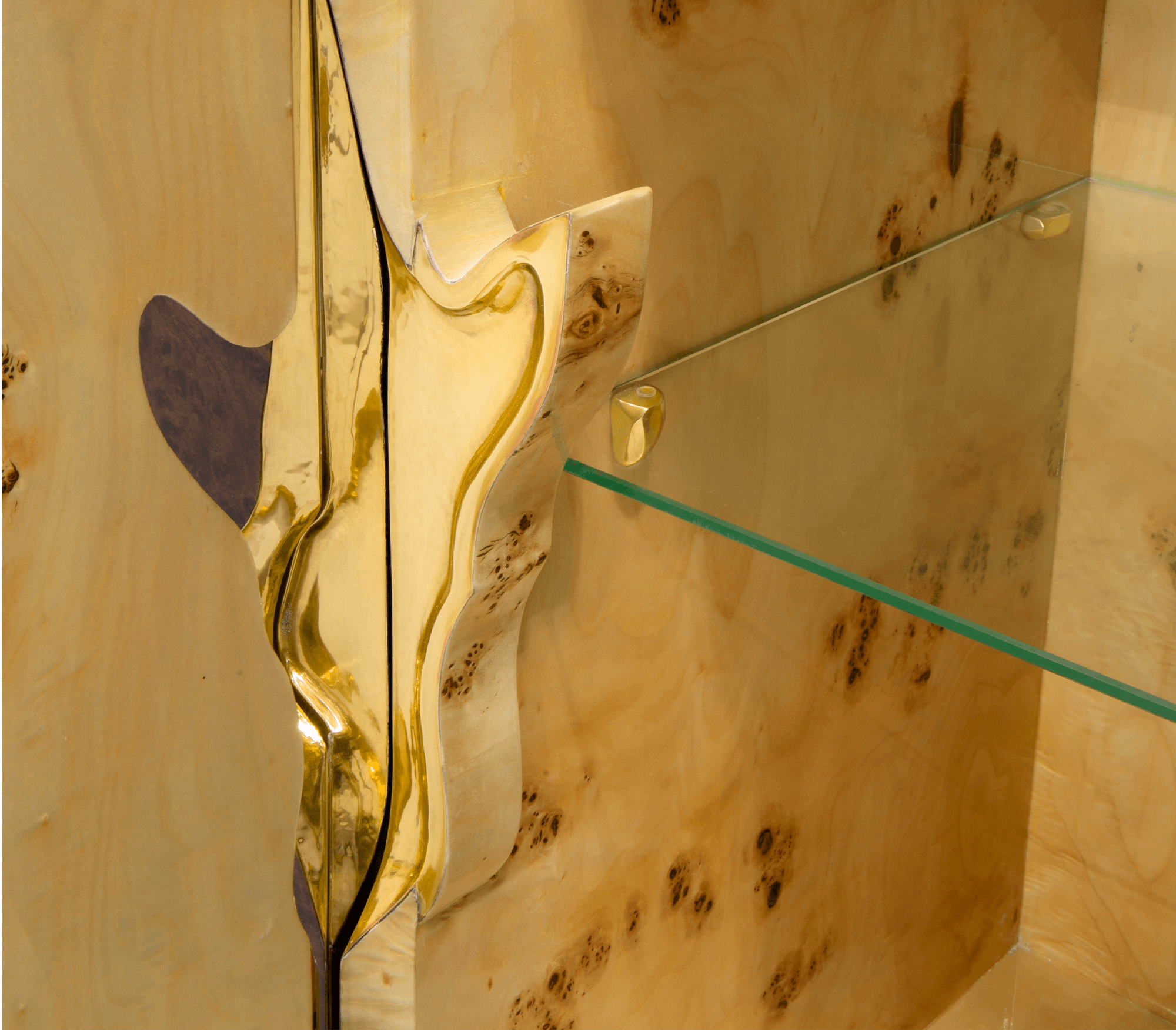 Fissure Walnut Designer Sideboard