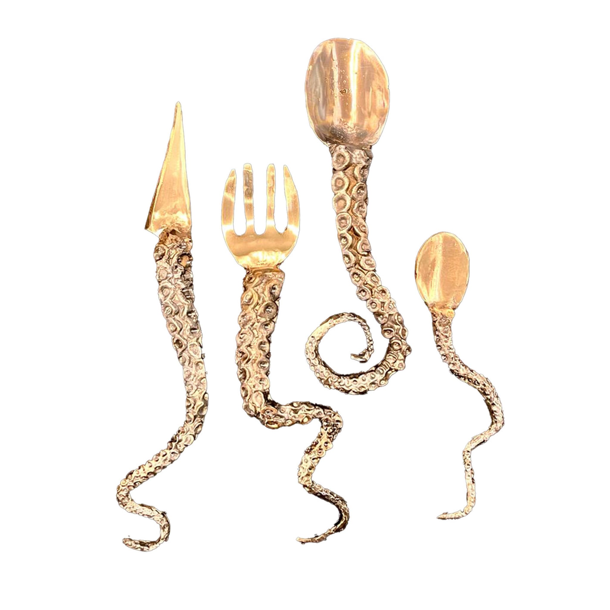 Gothic Bronze Luxury Cutlery Set