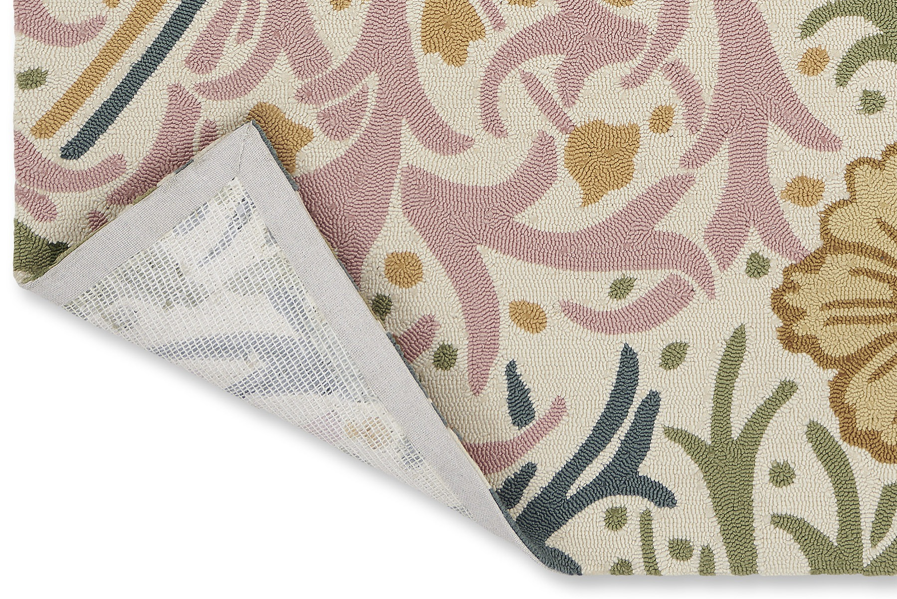 Floral Outdoor Handwoven Rug
