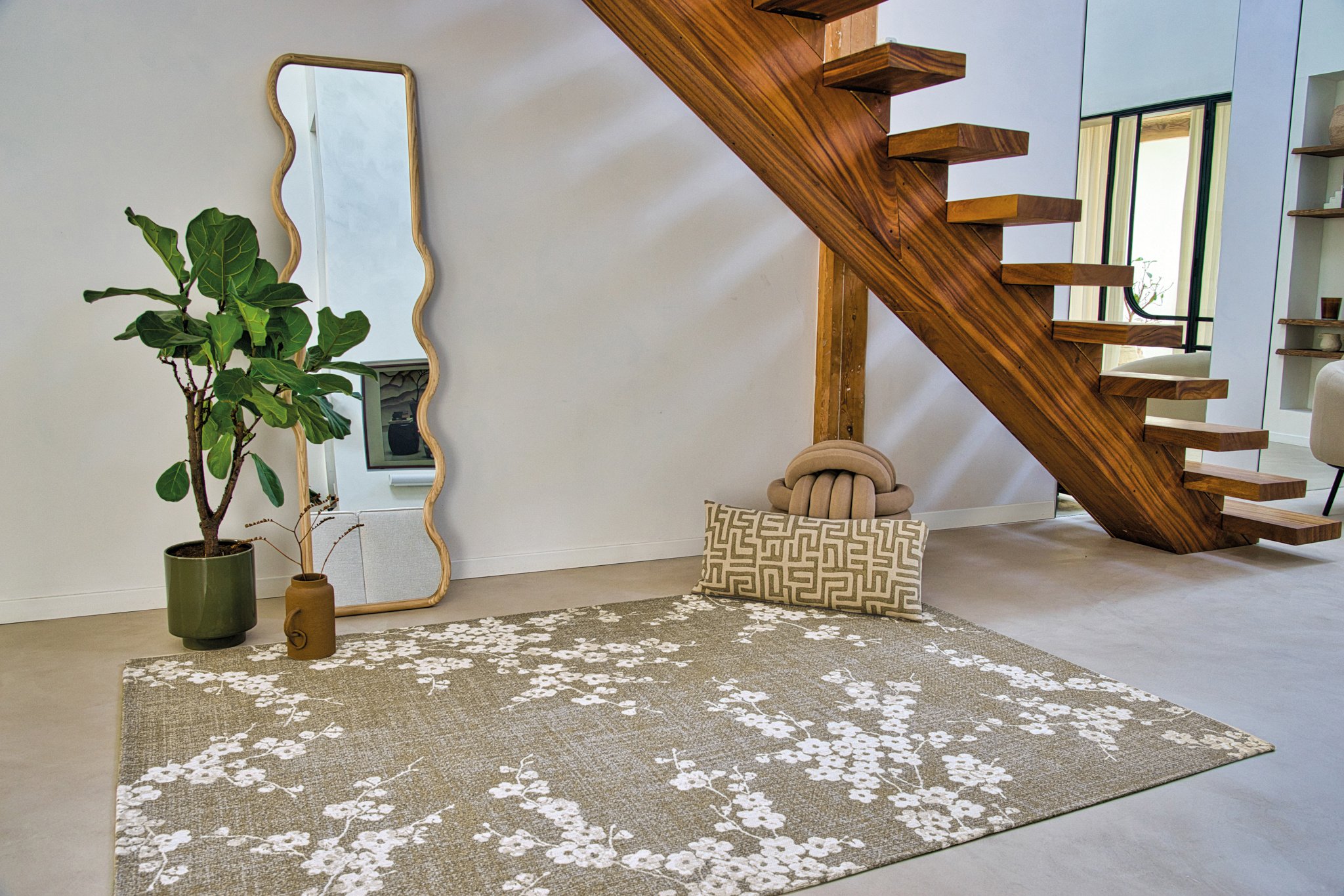 Wet Garden Flatweave Rug | Size: 280 x 390 cm