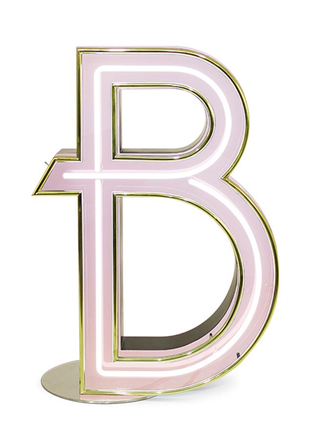 Bold Modern Letter B