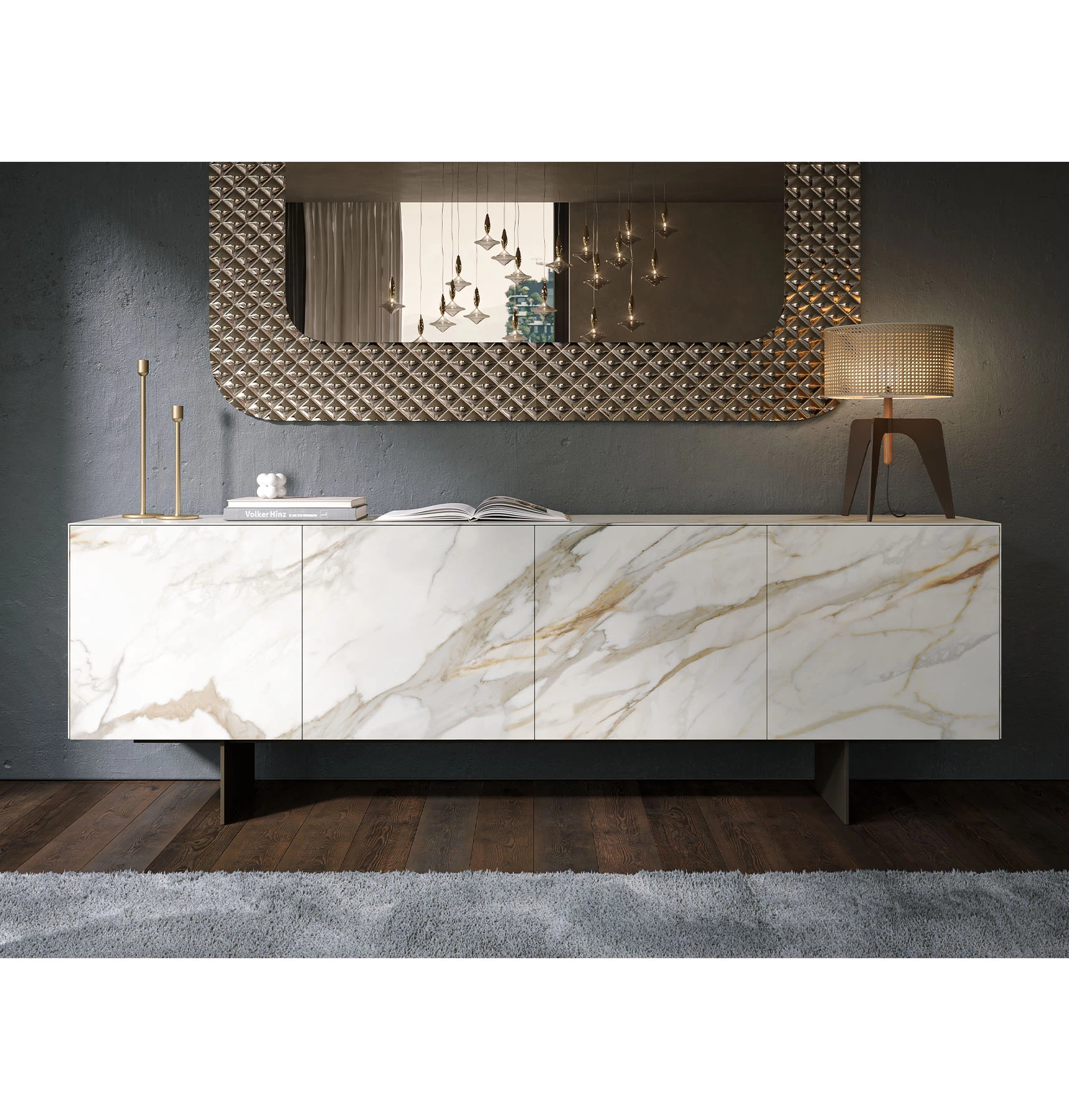 Cristalia Luxe Sideboard