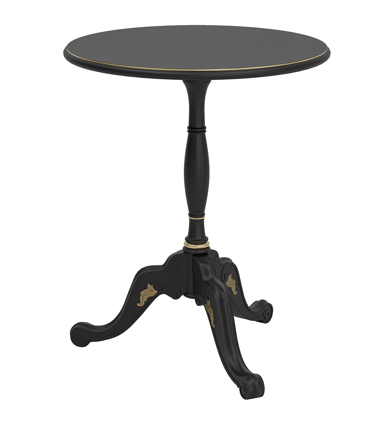 Black Italian Side Table