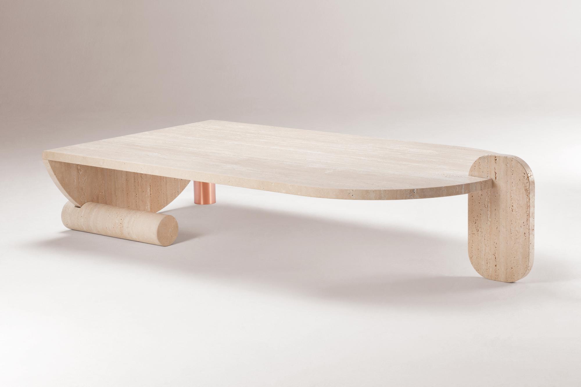 Travertine Coffee Table