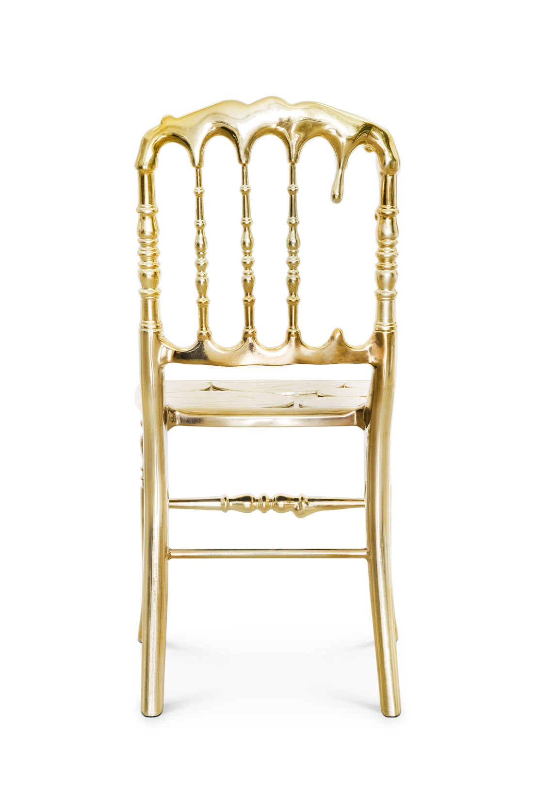Empyrean Gold Accent Designer Chair