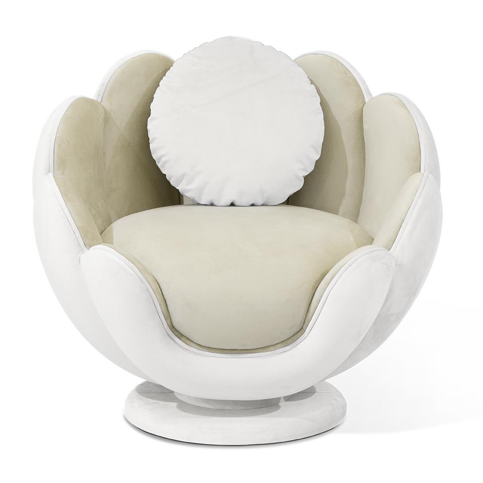 Lotus Serenity Plush Relaxation Chair