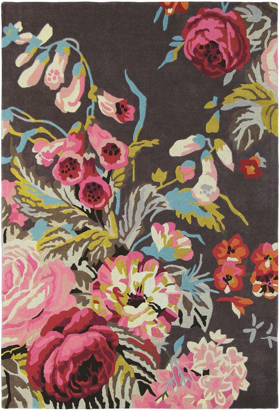 Roses Wool Rug