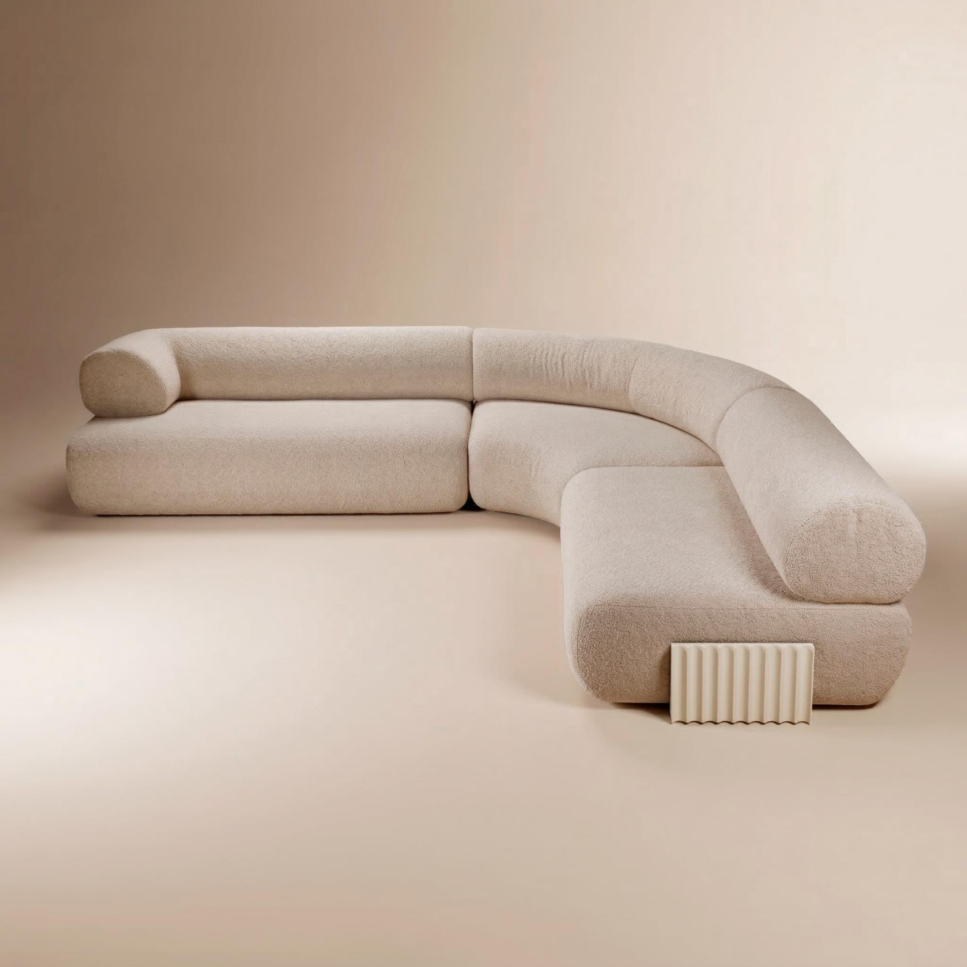 Carmel Beige Modular Sofa