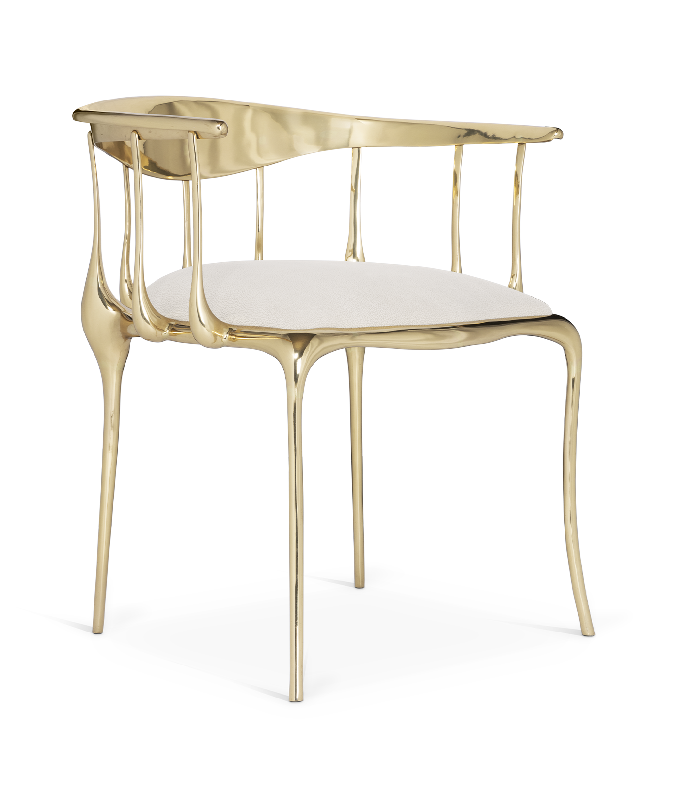 Cream Designer Luxe Chair