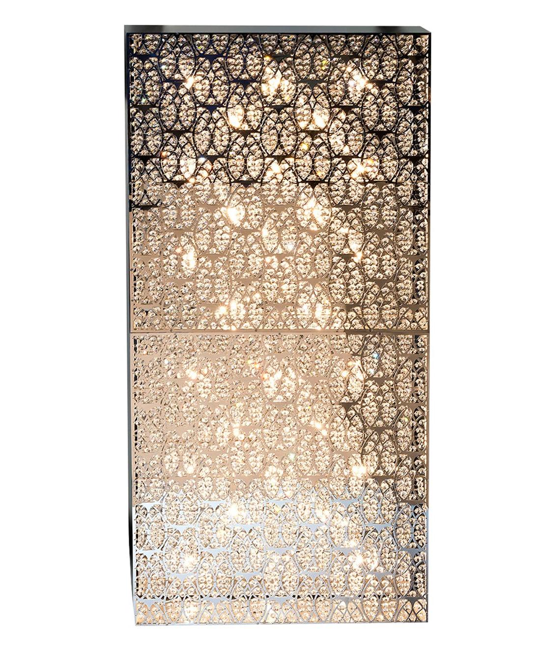 Domino Large Rectangular Artisan Sconce